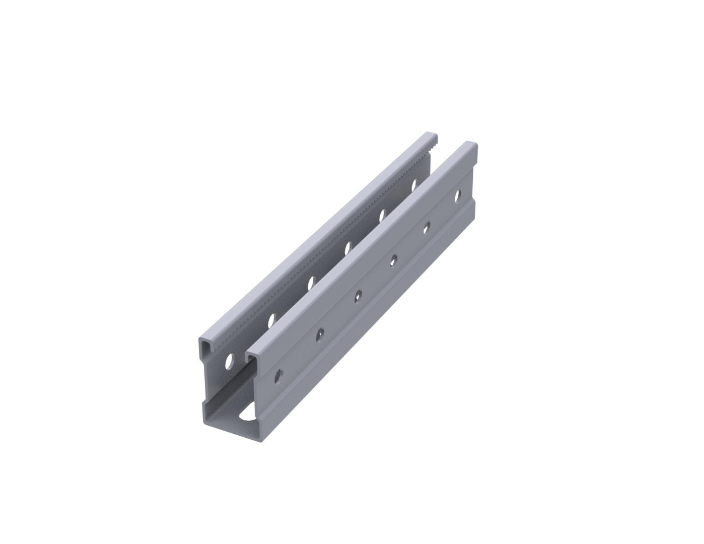 Профиль С образный 41x62x2.5 L4100 с ребром жесткости цинк