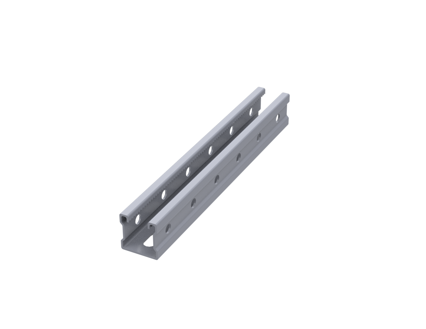 Профиль С образный 41x41x2.5 L1300 с ребром жесткости цинк