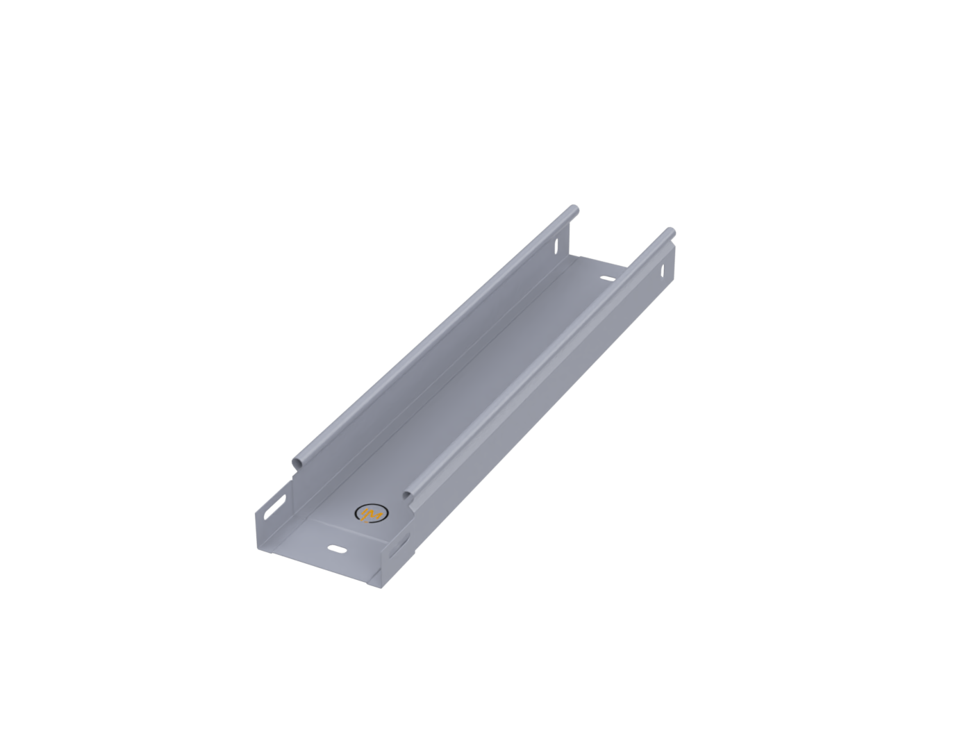 Лоток неперфорированный 100х50х0.8 L2000 нержавеющая сталь 304