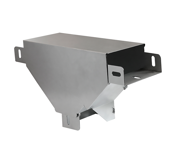 Ответвитель Т образный вниз 150х100х1.5 цинк